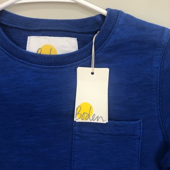 Boden royal blue Boys sweater 5-6 y, 100% cotton, brand new with tag - Picture 4 of 8